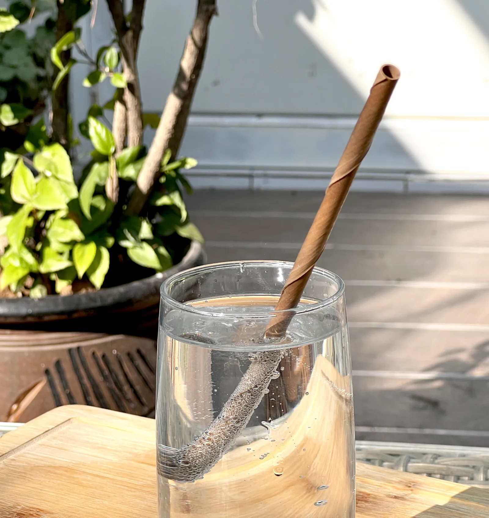 Hands crafting Cocopac straws
